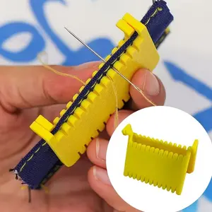 2026 New Model  2 Hinges Sewing Clips, a handy tool for manual sewing, helping you create perfect lines. Suitable for beginners in sewing, housewives. It's the perfect gift for mothers, partners, friends and elders.