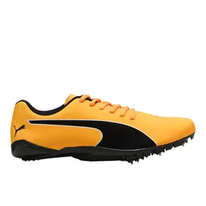 PUMA Mens Evospeed Prep Sprint 3.5 & Field Sprinting Spikes Sneakers Shoes - Orange PUMA Mens Evospeed Prep Sprint 3.5 & Field Sprinting Spikes Sneakers Shoes - Orange