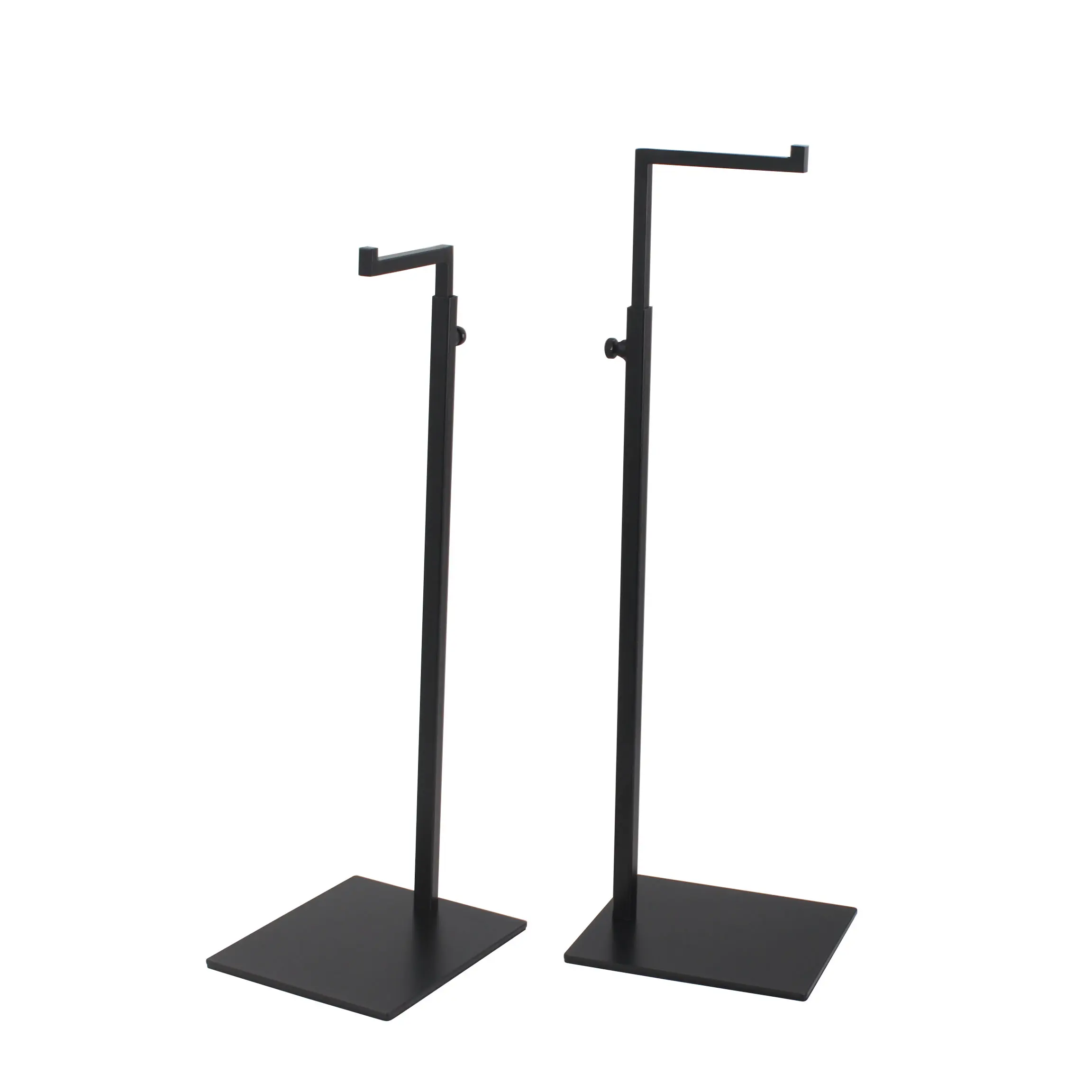 Elitnus Black Handbag Stand - Adjustable Height Metal Purse Display Stand with Hanging Hook, Jewelry Organizer – Sleek Boutique Decor for Stores, Home, or Retail Spaces – Perfect Gift for Fashion Lovers & Shop Owners Rack