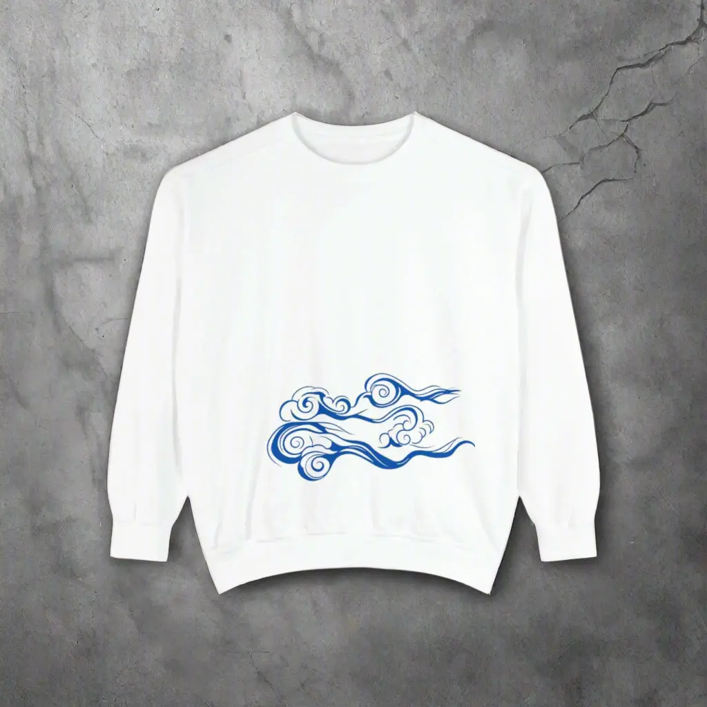 Serene Cloud - OEKO-TEX Certified Comfort Colors Sweatshirt