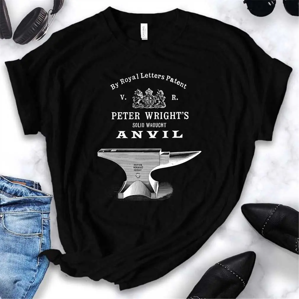 Vintage Peter Wright Anvil Blacksmithing T-Shirt