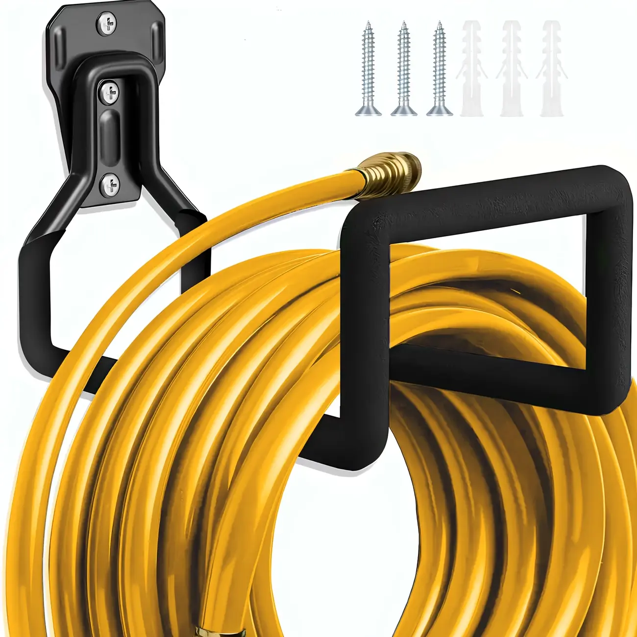 Garage Storage Hook, Hose Holder, Garage Storage Suspension Device, Load Bearing Hardware Tools, Bicycle Garage Water Pipe Hooks Organiser Hangable