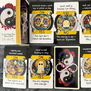 Fate and Free Will Oracle Deck Yes No - Spirit Guide Cards for Decision Making & Guidance