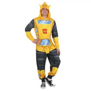 Adult Transformers Bumblebee Union Suit