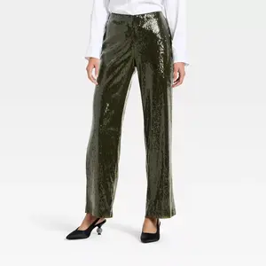 Women's Sequin Pants - A New Day Women's Sequin Pants - A New Day