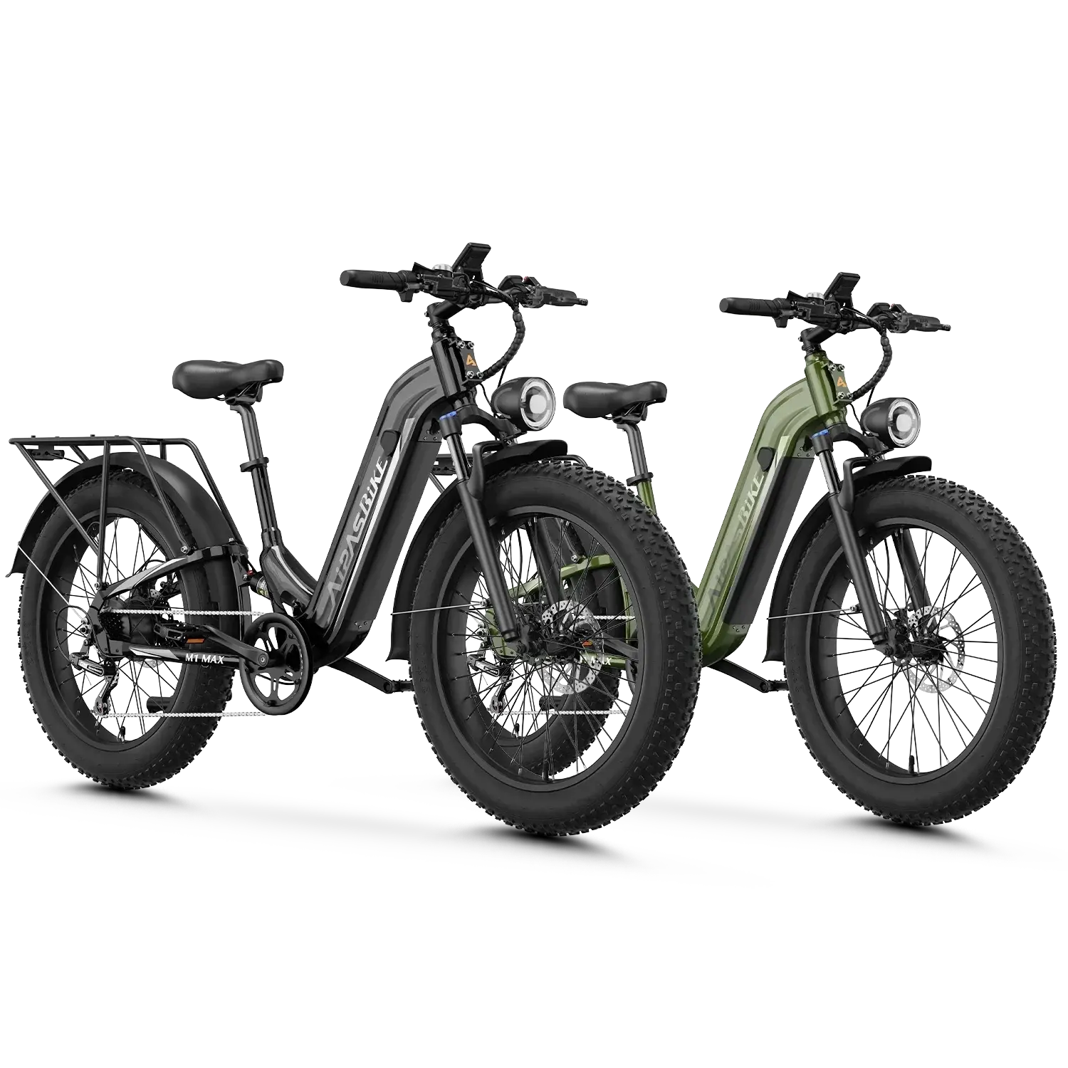 Aipas Combo Sale M1 Max*2 Mountain EBike Air Suspension dual disc Hydraulic brake
