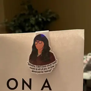 BOOKMARK Cool Means Laminated Bookmark Holographic