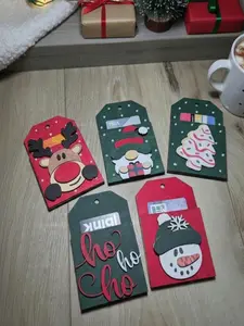 Personalized Christmas Gift Card Holder Ornament