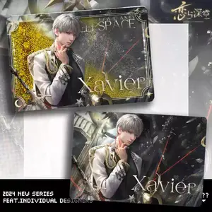 Anime Love And Deepspace Sylus Zayne Xavier Rafayel Cosplay Acrylic Quicksand Card Brick Mahjong Stand Figure Fans Birthday Gift