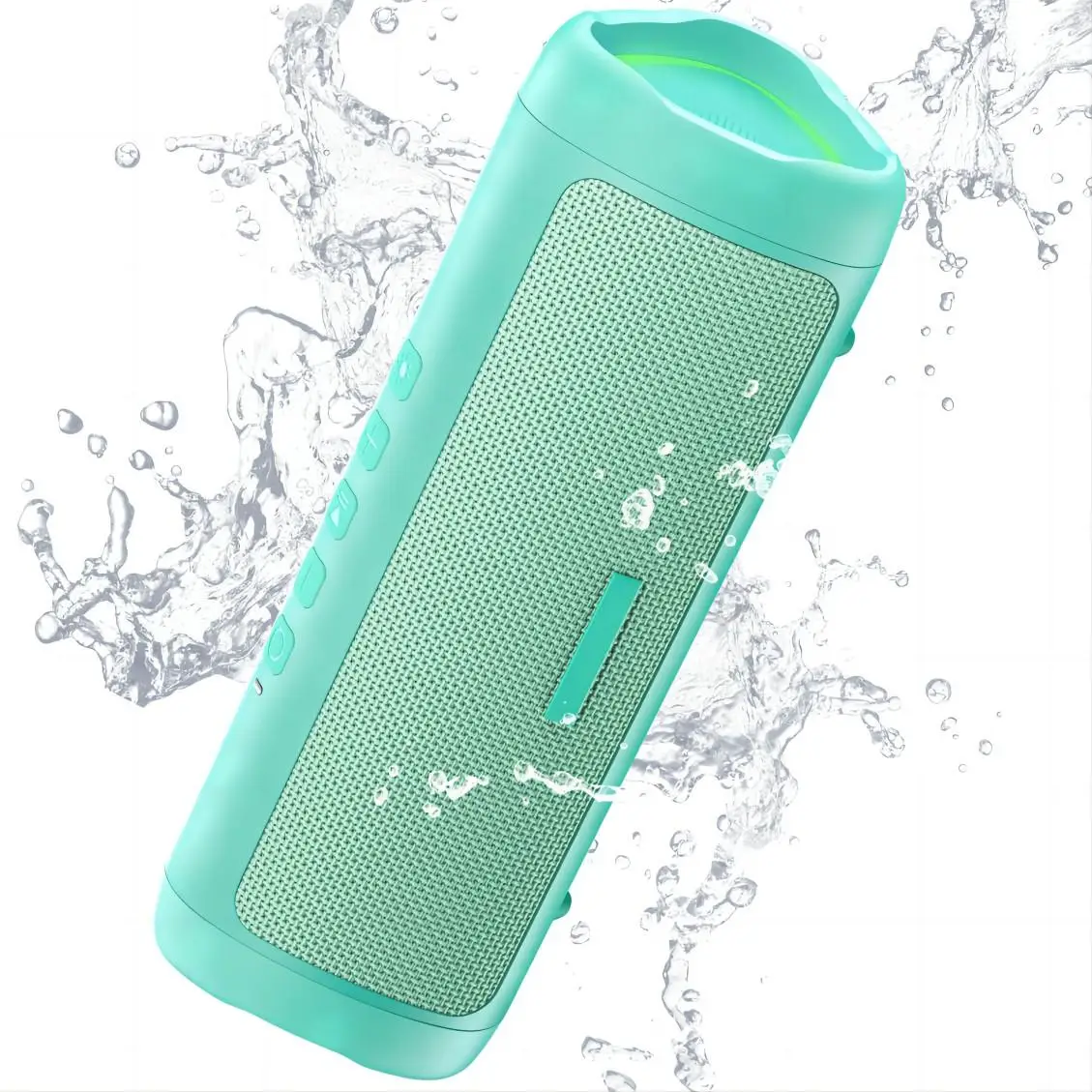 Wireless Speaker with HD Sound, TWS Pairing Audio Subwoofer for Home/Party/Outdoor/Beach, Waterproof Bluetooth-compatible Subwoofers Speakers, Sound S