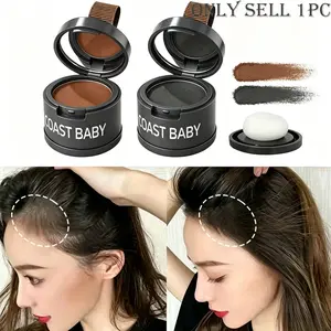 Daily Essential Hairline Touch-up Powder Cover Receding Hairline Natural Finish Waterproof Sweatproof Commute & Outdoor Use