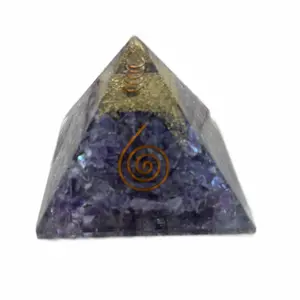 Amethyst Orgonite Pyramid
