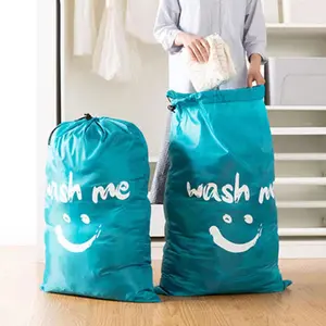 110L Laundry Bag—Lucky Smiley, Large Capacity Drawstring Oxford Cloth Storage for Home, Dorm, and Travel,  2025 Ideal for Organizing Dirty Clothes, 2024 Home Dustproofing Essentials Organiser, Dealsforyoudays