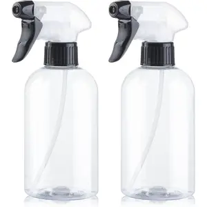 Bottles  Plastic  Bottle 10oz/300ml Adjustable Sprayer Empty Refillable Container Mist Stream for Watering , Pet , Kitchen Cleaning