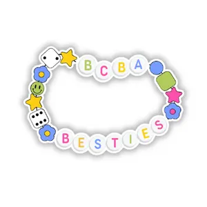 BCBA Besties Sticker | BCBA Therapist sticker | ABA Therapy sticker | Behavior Analyst Sticker | Applied Behavior Analysis Gift | Co-Worker