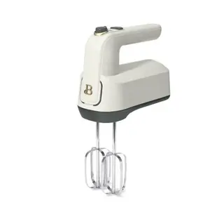 Beautiful 6-Speed Electric Hand Mixer, White Icing by Drew Barrymore