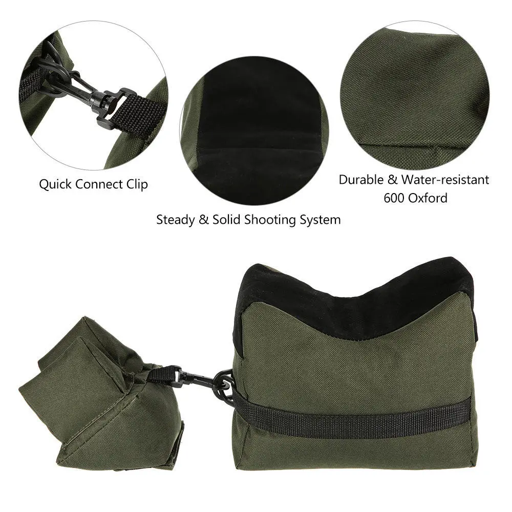 Outdoor Tactical Sandbag Support Bag, Aim Target Sandbag Filled Sandbags Toy Bag, Canvas Support Backpack, Durable & Portable Design, Sports Bags, Workout Sport Bags
