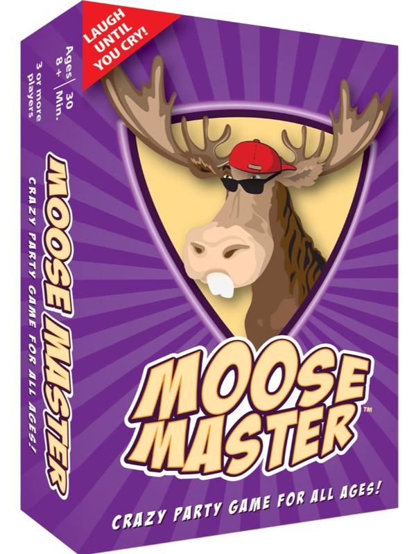 Moose Master - Laugh Until You Cry Fun Card Game for Adults Teens & Kids - Easy Setup & Learn - Perfect for Parties & Holidays - Includes 110 Cards Box & Rules