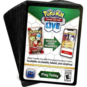 Pokemon Code Card - Random Selection for Reindeer Rewards in a Traded Card Game