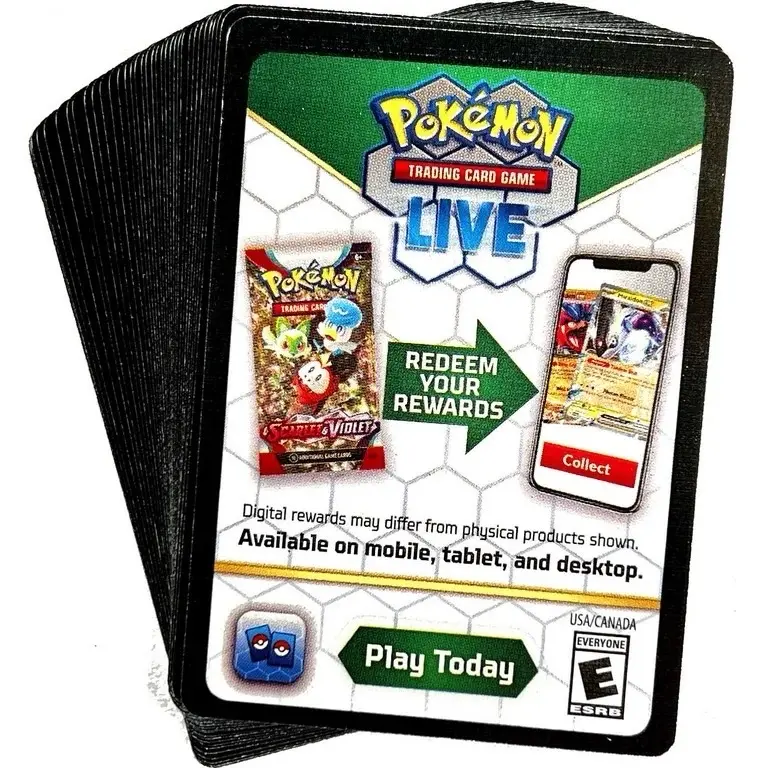 pokmon code cards redeem Twilight Masquerade Pokemon x24 Redeamable/Unused : Toys & Games Pokemon Code Card - Random