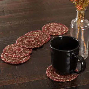 Cider Spice Braided Coasters - Single POS