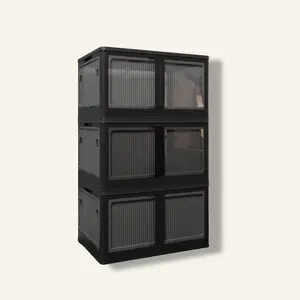 Clear Stackable Storage Bins