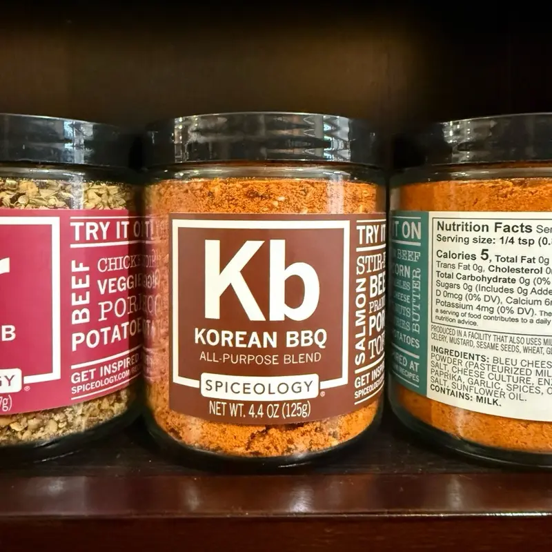 Spiceology Korean BBQ All-Purpose Blend 4.4 oz 125g for Beef Chicken Vegetables and Potatoes