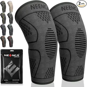 Sports Knee Sleeve for Runner, Workout, Gym, Basketball, Volleyball, Hiking Spicy Dill knee pain Breathable Sponge Knee Pads football accessories Athletic Activewear Compression Leg Knee brace Patellar Belt Patellabands