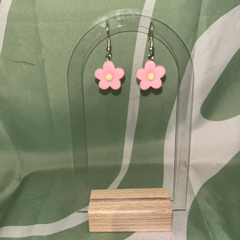Clay Flower Power Earrings