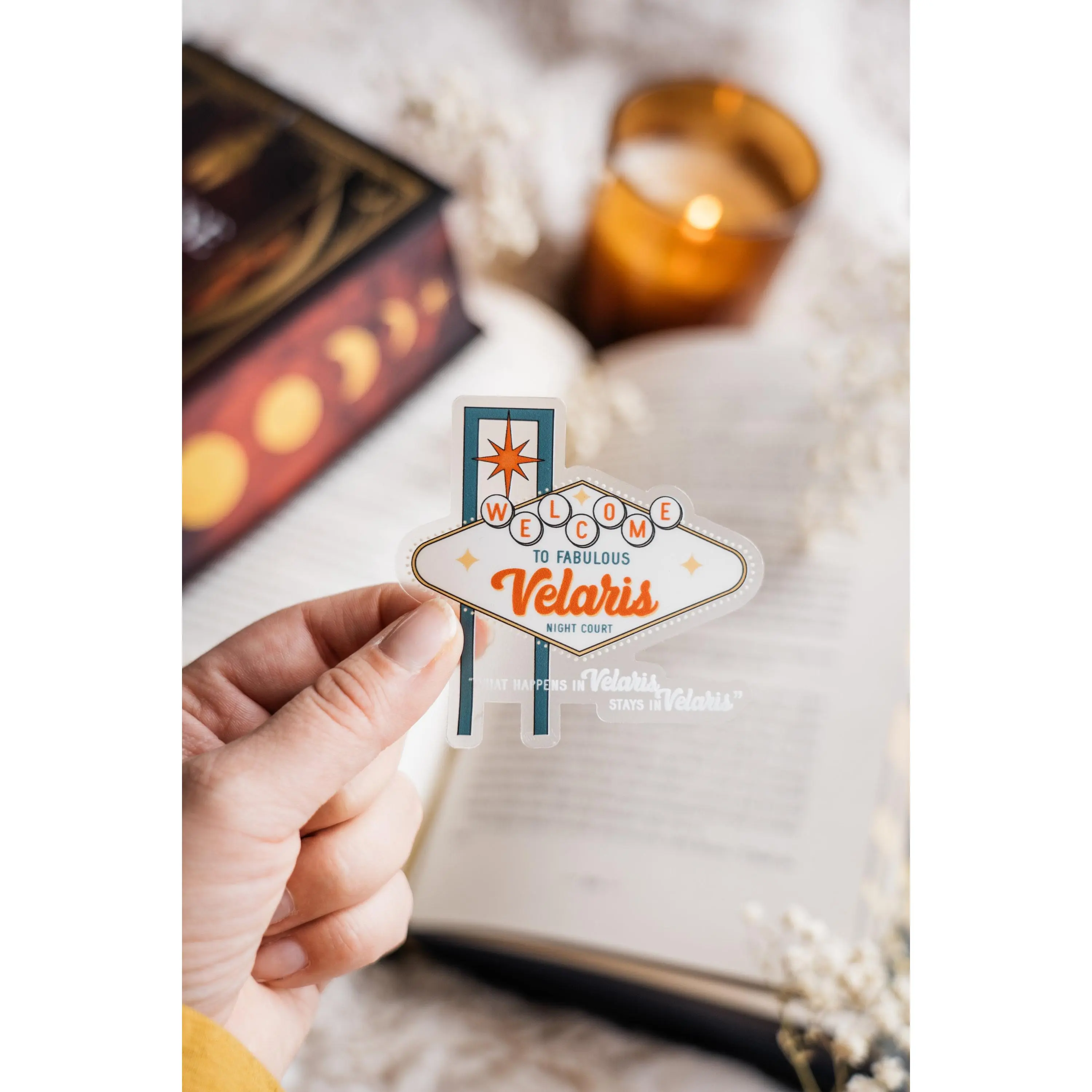 ACOTAR Velaris Sticker | A Court of Thorns and Roses | Sarah J Maas | Bat Boys | Rhysand Cassian Azriel | Vegas | Kindle Stickers