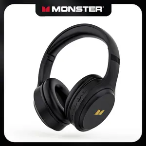 MONSTER N21 Noise Cancelling Wireless Over-Ear Bluetooth Headphones, Bluetooth 6.0, 25H Battery Life, Deep Bass HiFi Stereo Sound, Foldable Comfortable Design, Built-in Mic, for Home Office Calls, iPhone Android PC- SummerWins - DealsForYouDays