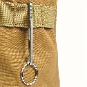 1pc Durable Belt Clip for Outdoor Camping, Hiking, Adventure, Simple Keychain, EDC Tool Clip