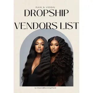 Dropship Raw & Virgin Hair Vendor List