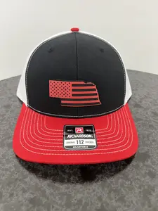 Richardson 112 Nebraska Patriotic Patch Hat