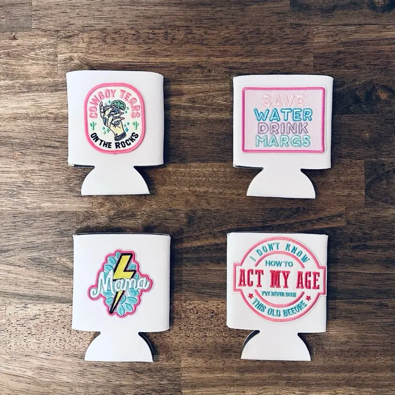 4-Piece Foam Can & Beverage Coozies!