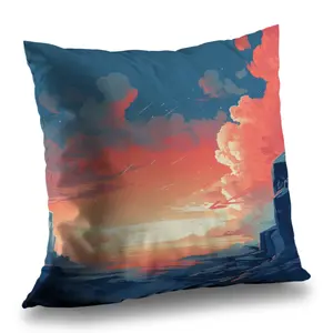 MWW C1PC141409U2T2 14 x 14 in. Inspiration Yellow Polyester Twill Throw Pillow - Stylish Home Decor