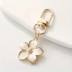 1 cute Cherry blossom Pendant Keychain Pendant Party Gift, Holiday Party Accessory, Holiday Party Gift, teen stuff, mini stuff, cute stuff