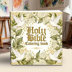 Family Activity Bible Coloring Book, Church Sunday School Drawing and Coloring Book, Fun Educational Craft Kit for Kids#BibleColoringBook #ChristianGifts #AdultColoring #TikTokMadeMeBuyIt