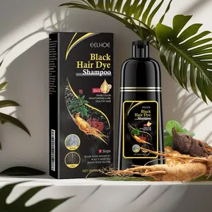 Nourishing Hair Dye Shampoo, Hair Coloring Shampoo, Gentle Natural Plant Extract Hair Care Shampoo, Moisturizing Hair Care for Men & Women