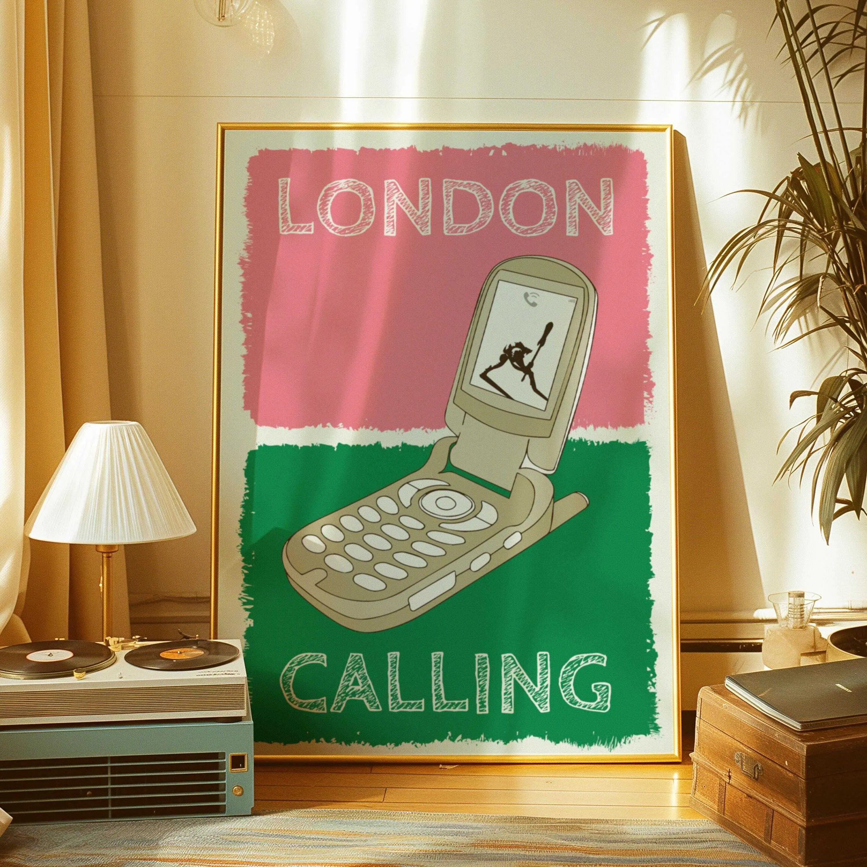 London Calling Print - Band Poster - Music Art POSTER