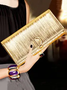 New Fashion Women's Leather Anti-Theft Wallet, Urban Minimalist Luxury Style, Large Capacity Multi-Card Holder, Perfect for Daily Use