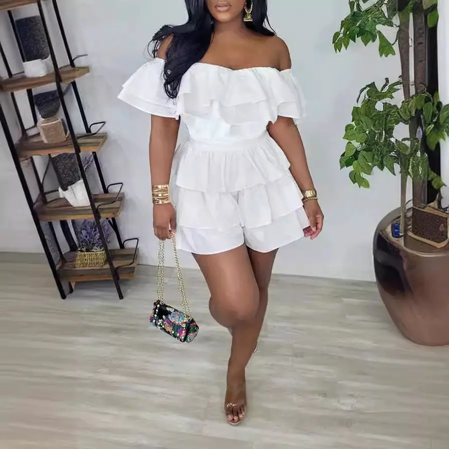 New Spring/Summer Multi-Layered Pleated Jumpsuit for Women