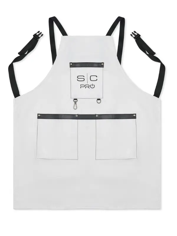 StyleCraft Pro Apron - White #SC339W