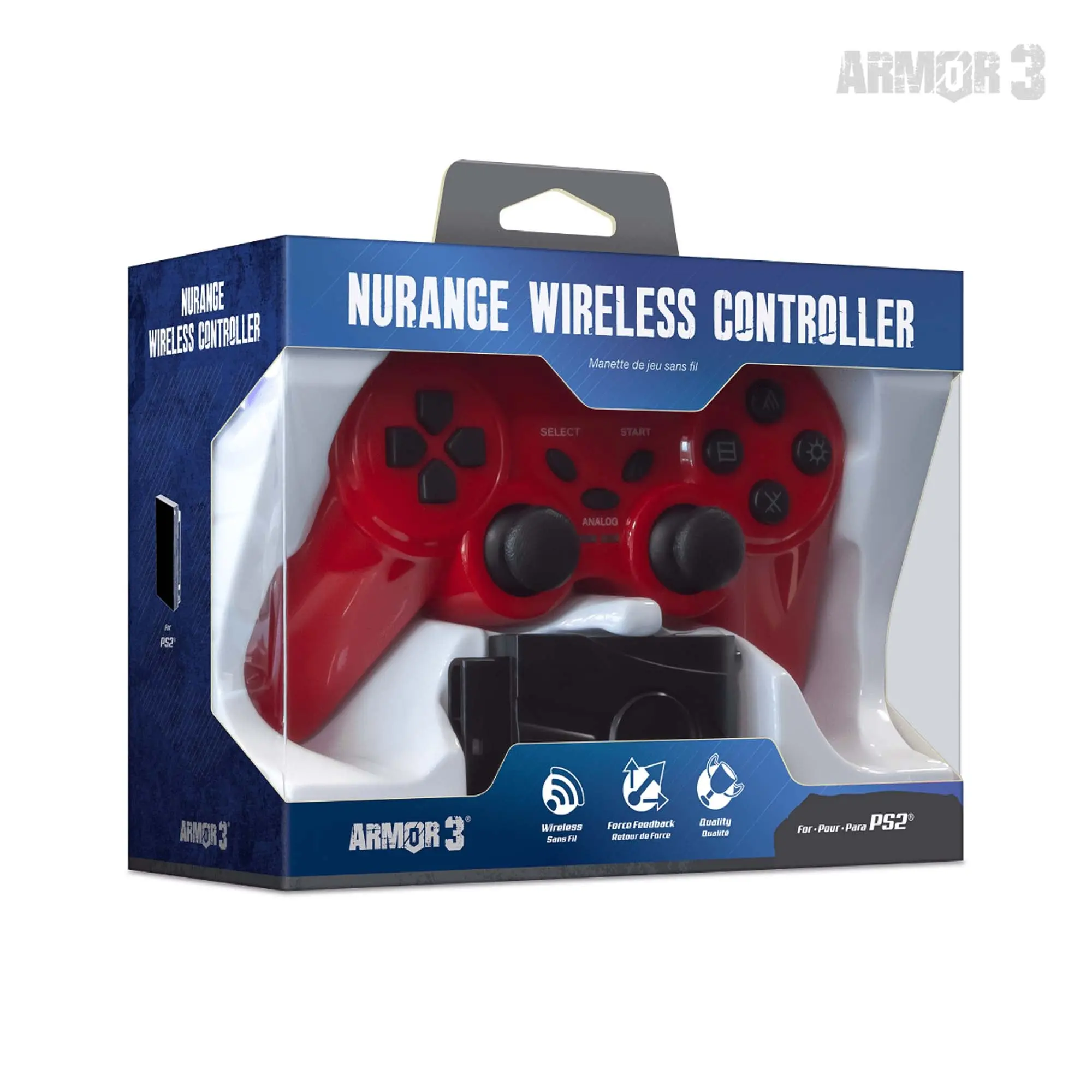 Armor3 NuRange Wireless Game Controller for PS2