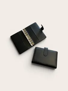 Black A6 PU Leather Binders
