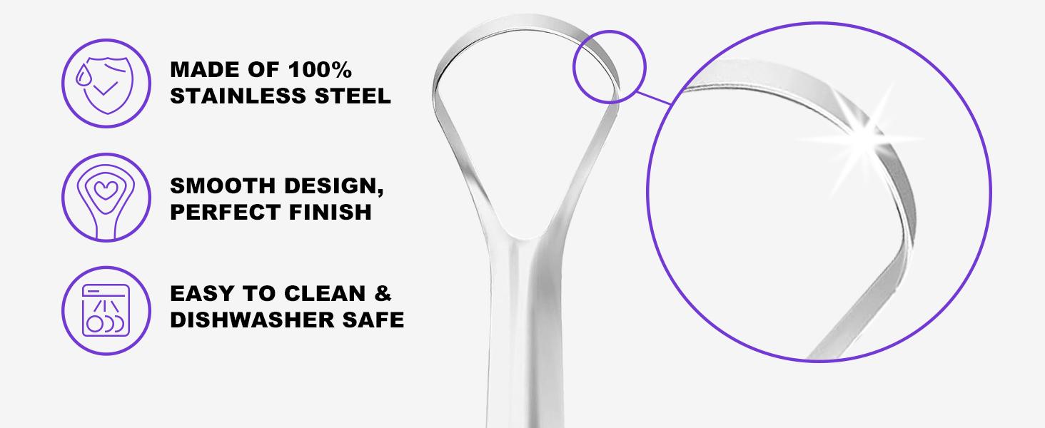 Only 200 units will be sold; this link will be taken down once they're sold out.Stainless Steel Medical Grade Tongue Scraper Multi-Pack (2Pcs) - outdoorfun Luxe