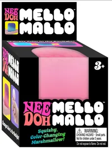 NeeDoh Mello Mallo Stress Ball (Squishy Color Changing Marshmallow!)