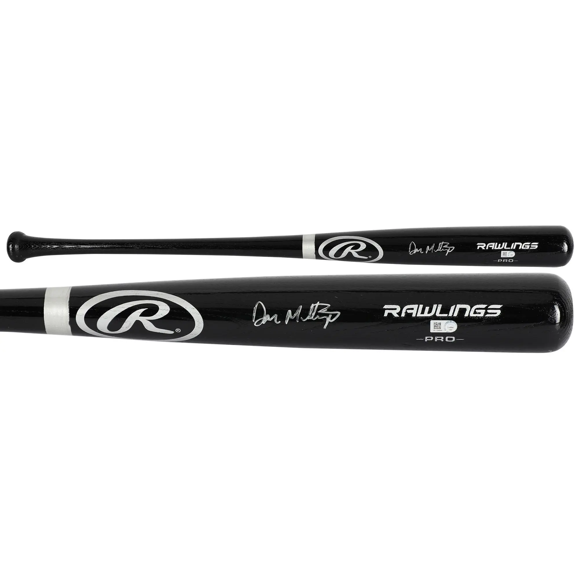 Don Mattingly New York Yankees Autographed Rawlings Pro Black Bat - Fanatics Authentic Certified
