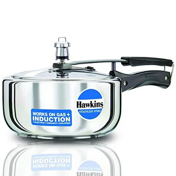 Hawkins Stainless Steel Pressure Cooker - 3 Litres