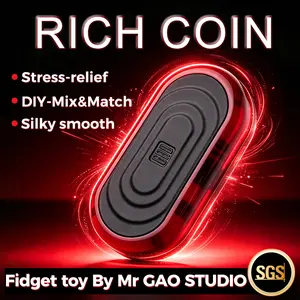 Magnetic Sliders Stress Fidgets for Autism, Stress Small Texture Fidget  , Adults Office Desk / Portable Travel Must Haves, Gifts